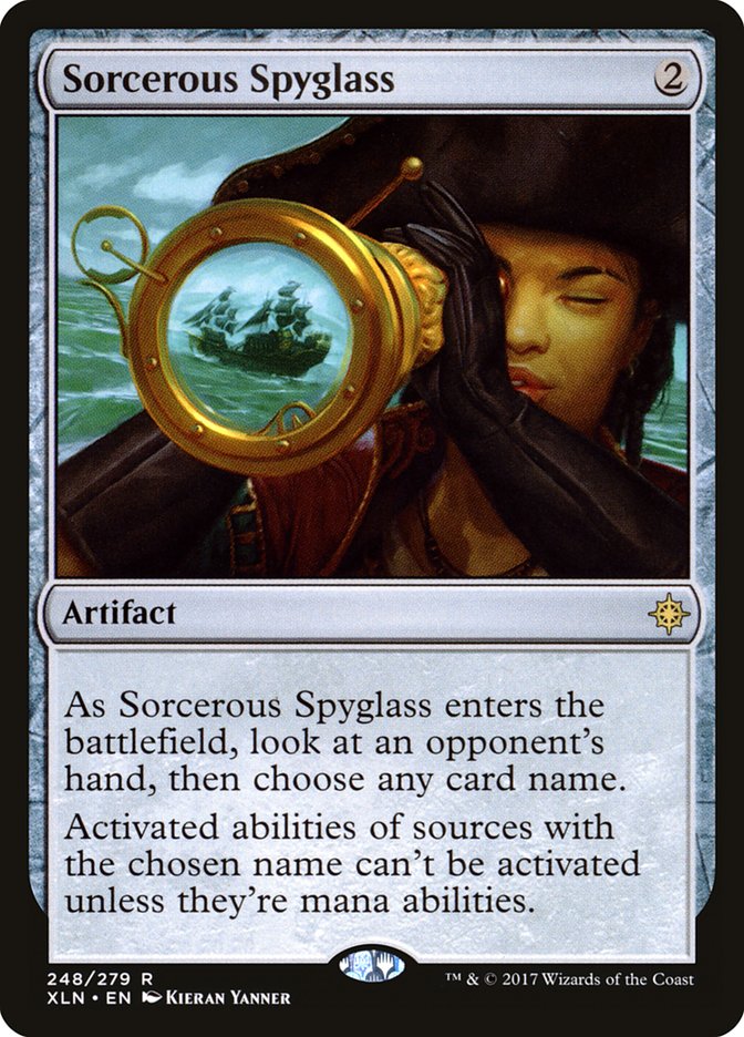 Sorcerous Spyglass [Ixalan] | Gamers Paradise