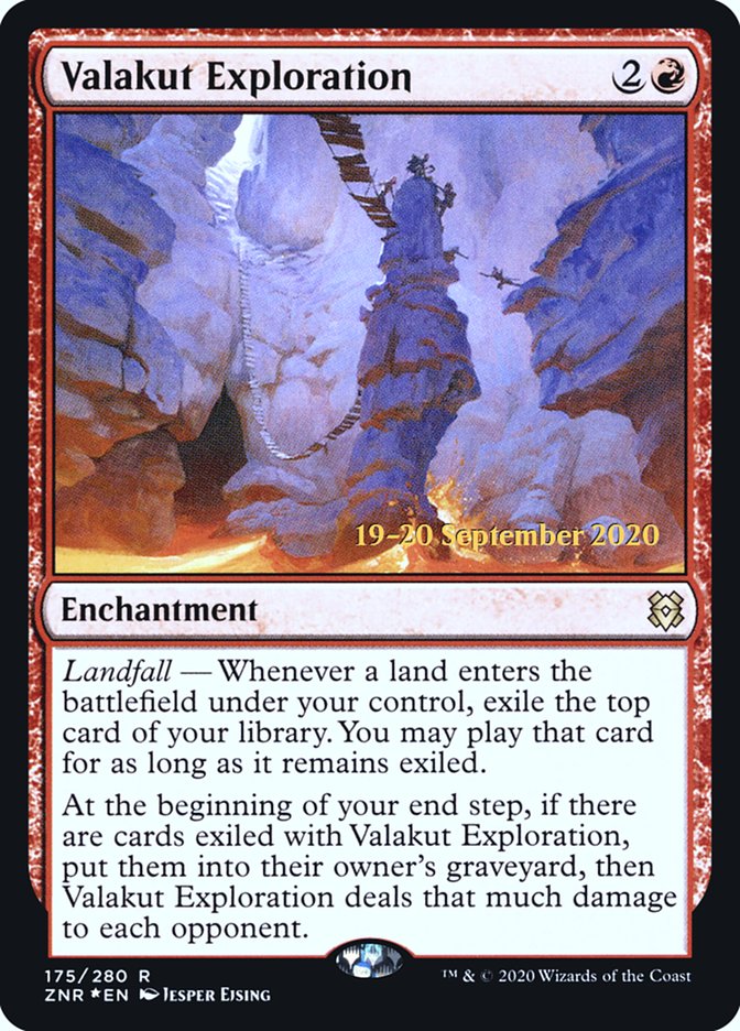 Valakut Exploration [Zendikar Rising Prerelease Promos] | Gamers Paradise