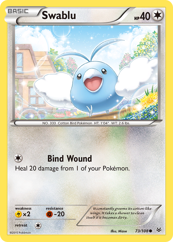 Swablu (73/108) [XY: Roaring Skies] | Gamers Paradise