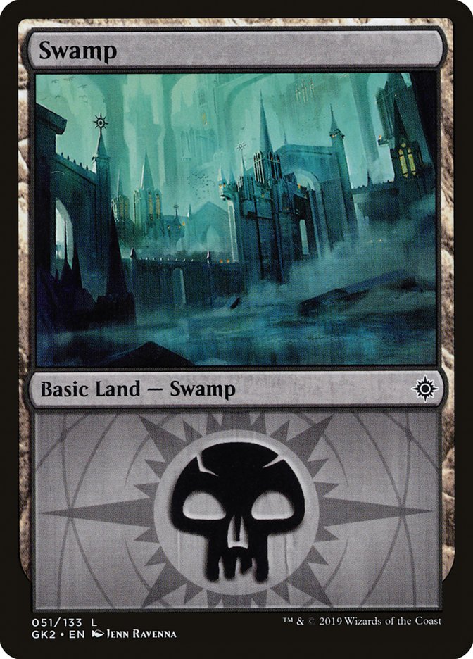 Swamp (51) [Ravnica Allegiance Guild Kit] | Gamers Paradise