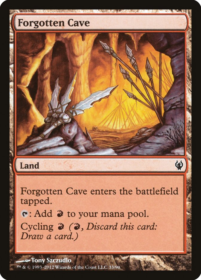 Forgotten Cave [Duel Decks: Izzet vs. Golgari] | Gamers Paradise