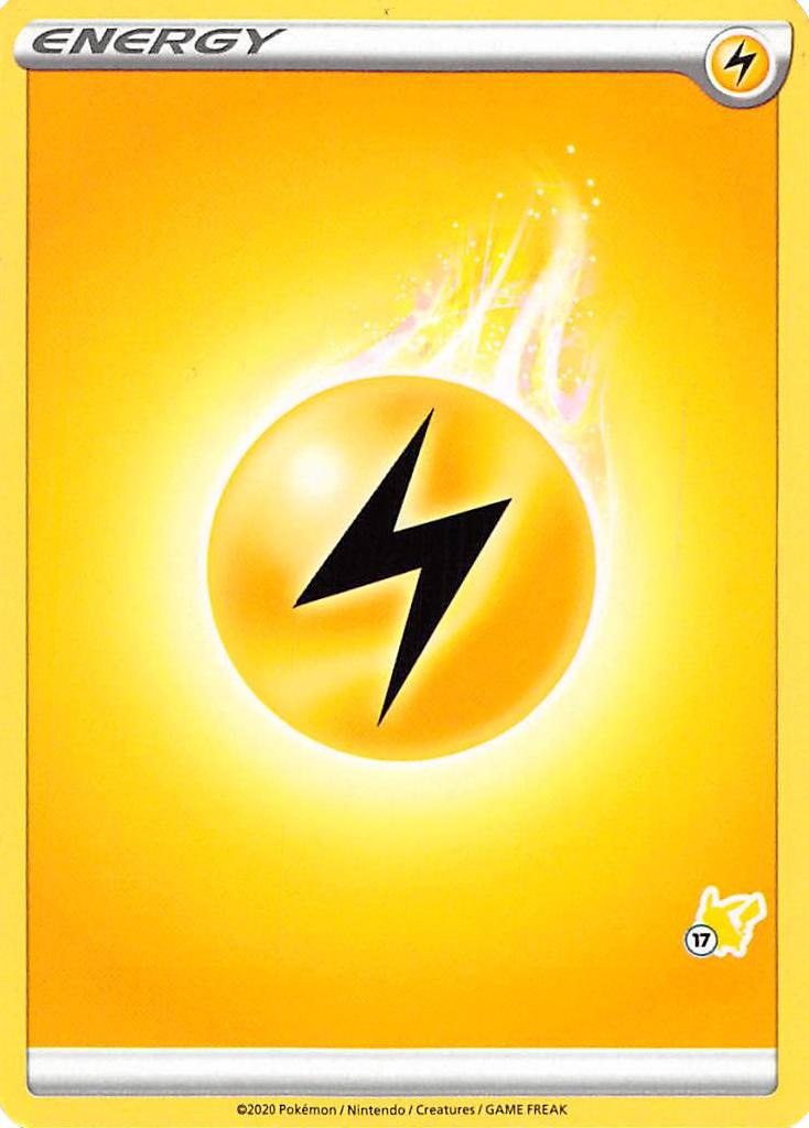 Lightning Energy (Pikachu Stamp #17) [Battle Academy 2022] | Gamers Paradise