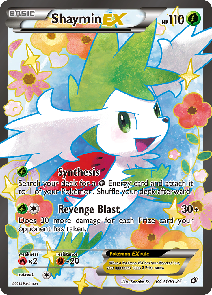 Shaymin EX (RC21/RC25) [Black & White: Legendary Treasures] | Gamers Paradise