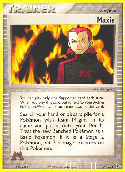 Maxie (73/95) [EX: Team Magma vs Team Aqua] | Gamers Paradise