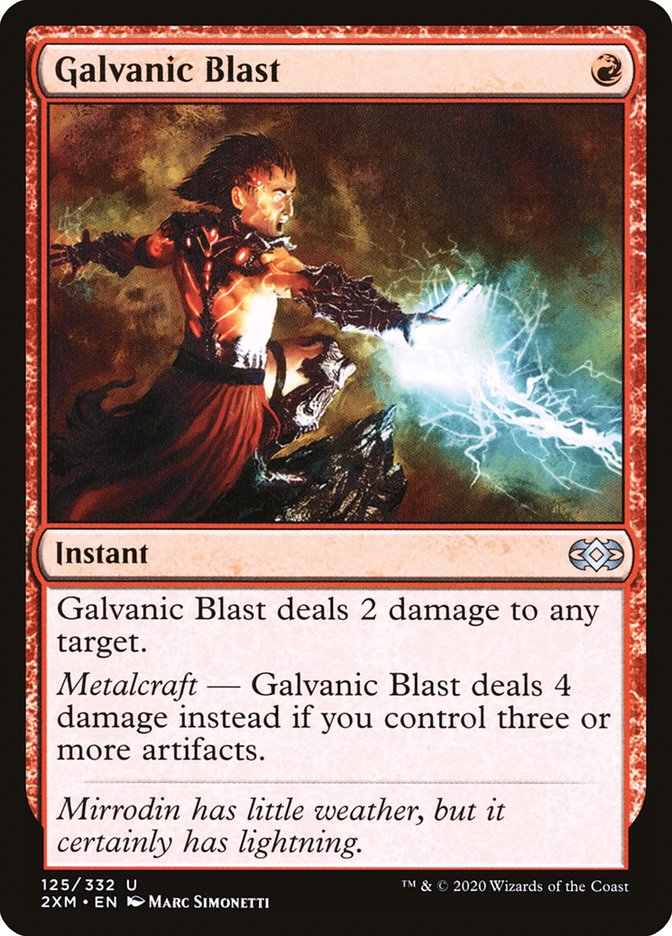 Galvanic Blast [Double Masters] | Gamers Paradise