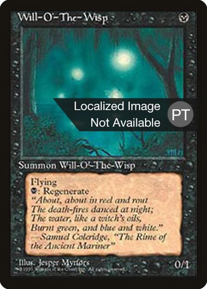 Will-o'-the-Wisp [Fourth Edition (Foreign Black Border)] | Gamers Paradise