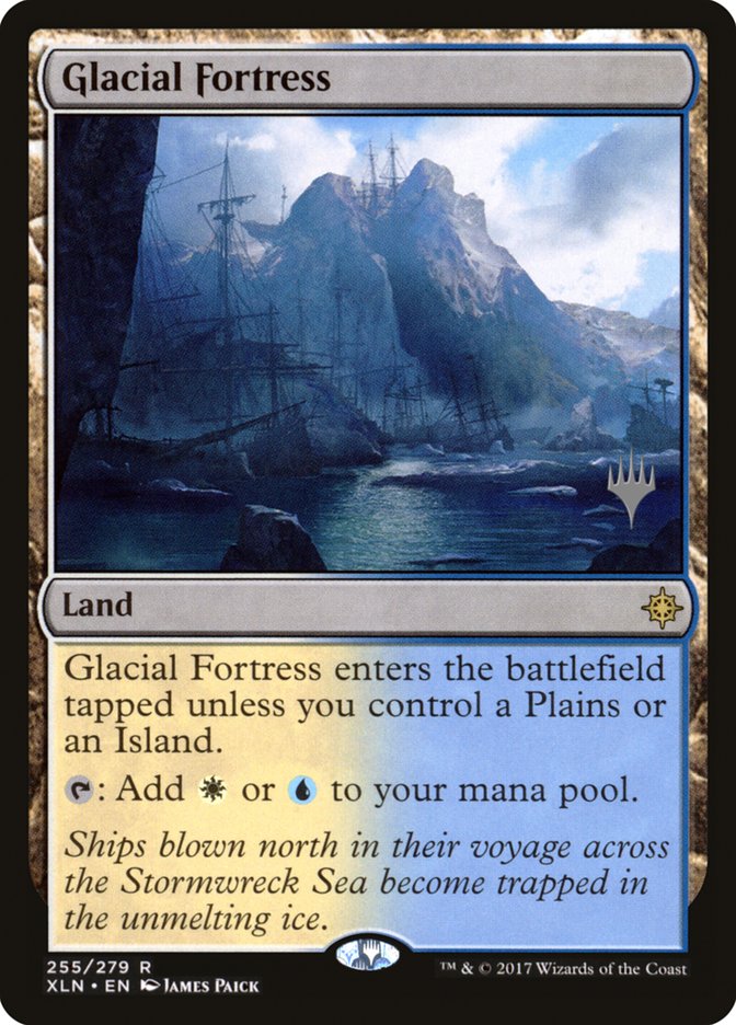 Glacial Fortress (Promo Pack) [Ixalan Promos] | Gamers Paradise