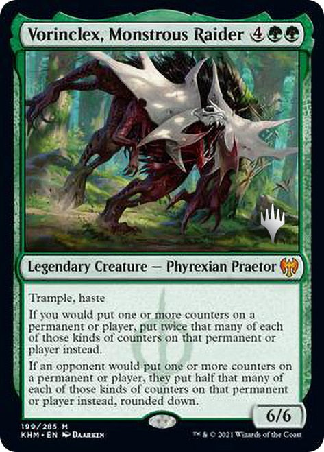 Vorinclex, Monstrous Raider (Promo Pack) [Kaldheim Promos] | Gamers Paradise