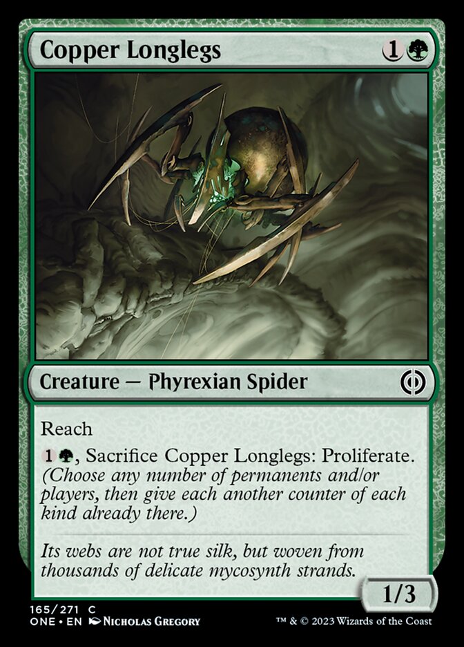 Copper Longlegs [Phyrexia: All Will Be One] | Gamers Paradise