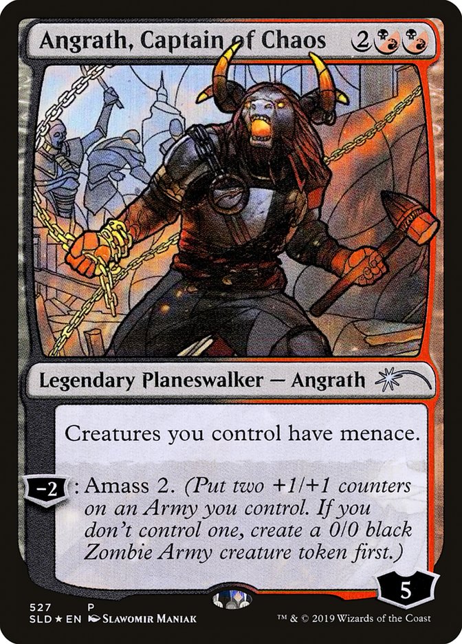 Angrath, Captain of Chaos (Stained Glass) [Secret Lair Drop Promos] | Gamers Paradise