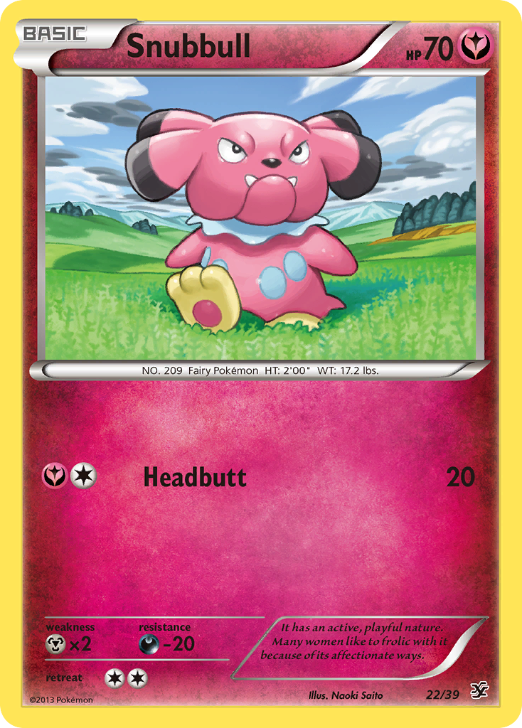 Snubbull (22/39) [XY: Kalos Starter Set] | Gamers Paradise