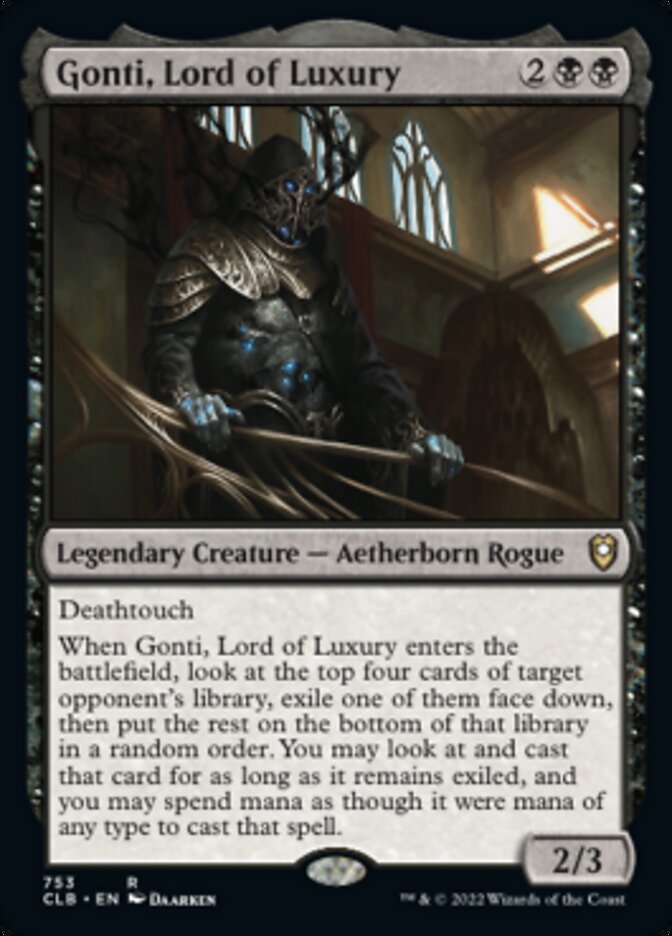 Gonti, Lord of Luxury [Commander Legends: Battle for Baldur's Gate] | Gamers Paradise