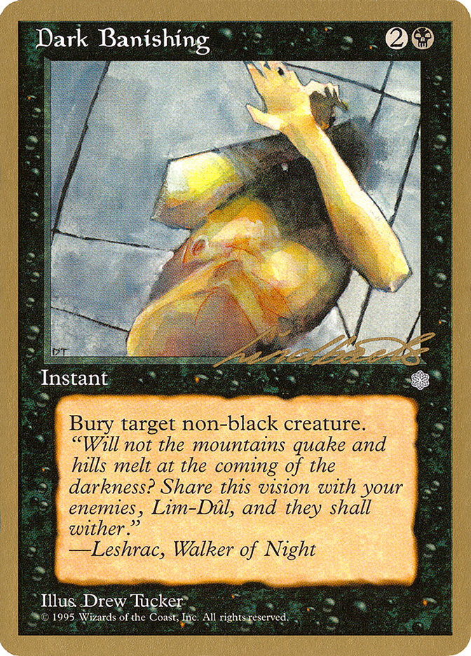 Dark Banishing (Leon Lindback) [Pro Tour Collector Set] | Gamers Paradise