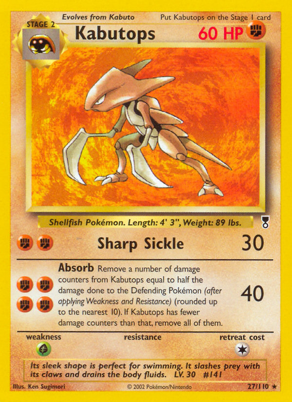 Kabutops (27/110) [Legendary Collection] | Gamers Paradise
