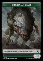 Eldrazi Scion // Phyrexian Beast Double-Sided Token [Commander Masters Tokens] | Gamers Paradise
