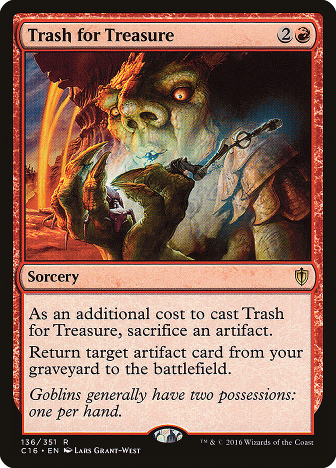 Trash for Treasure [Commander 2016] | Gamers Paradise