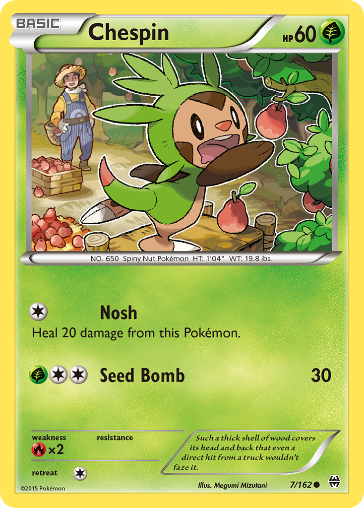 Chespin (7/162) [XY: BREAKthrough] | Gamers Paradise
