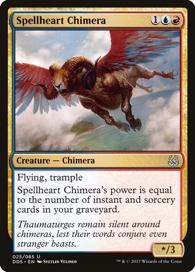 Spellheart Chimera [Duel Decks: Mind vs. Might] | Gamers Paradise