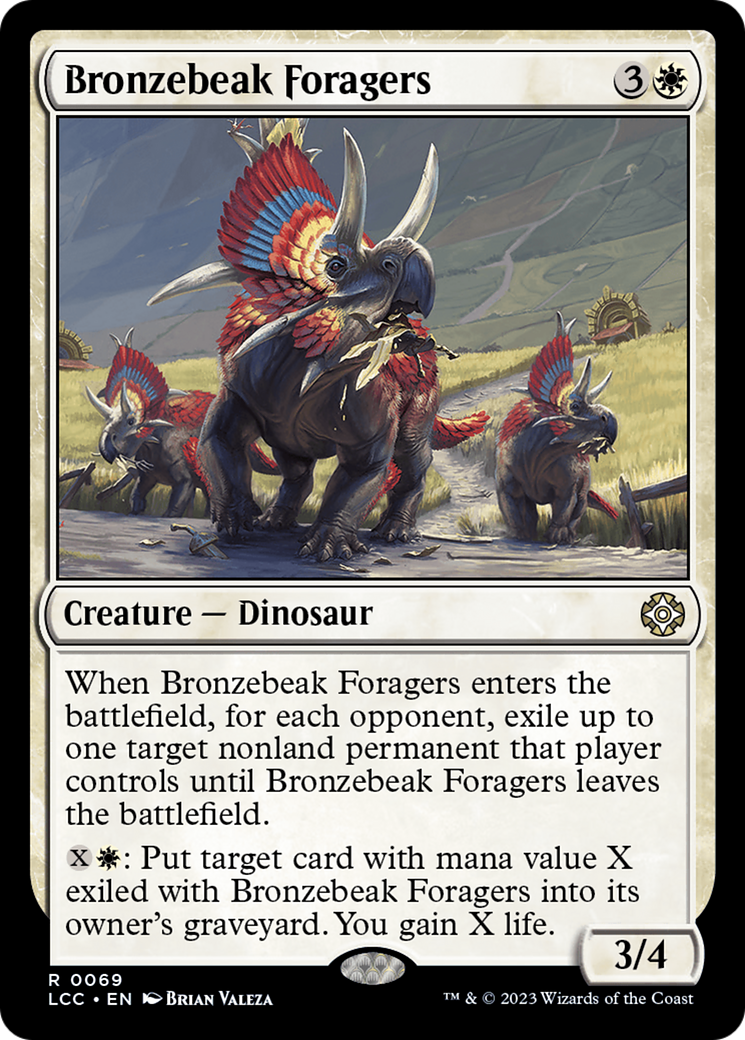 Bronzebeak Foragers [The Lost Caverns of Ixalan Commander] | Gamers Paradise