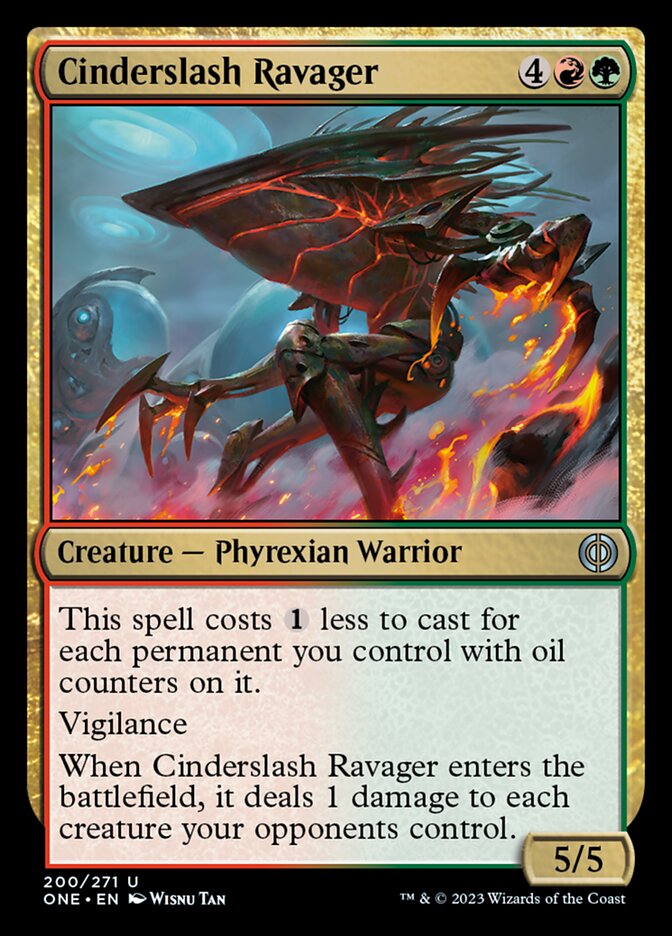 Cinderslash Ravager [Phyrexia: All Will Be One] | Gamers Paradise