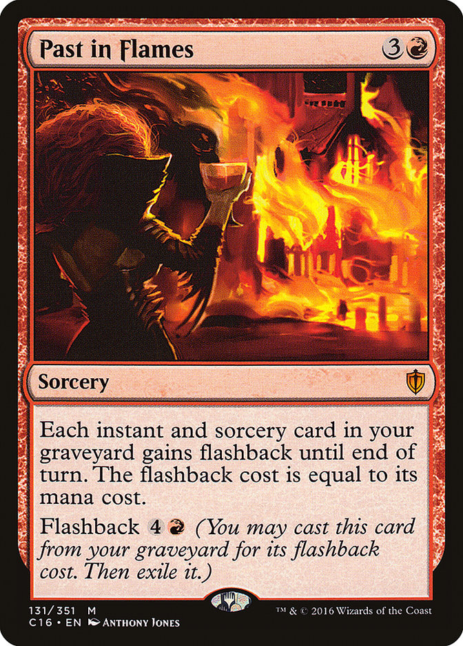Past in Flames [Commander 2016] | Gamers Paradise