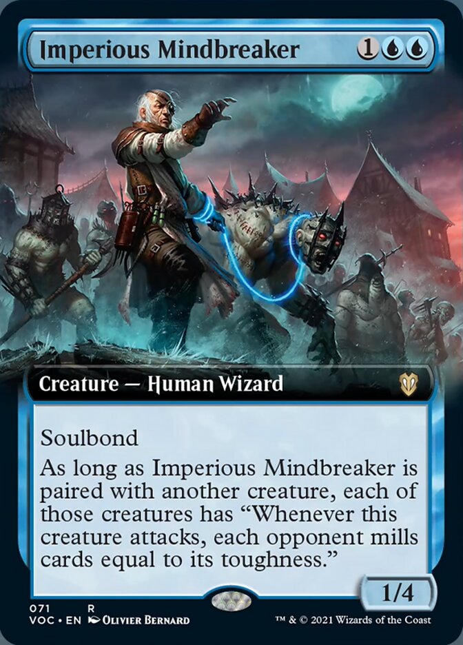 Imperious Mindbreaker (Extended Art) [Innistrad: Crimson Vow Commander] | Gamers Paradise