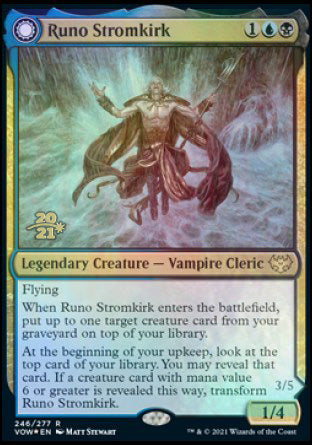 Runo Stromkirk // Krothuss, Lord of the Deep [Innistrad: Crimson Vow Prerelease Promos] | Gamers Paradise