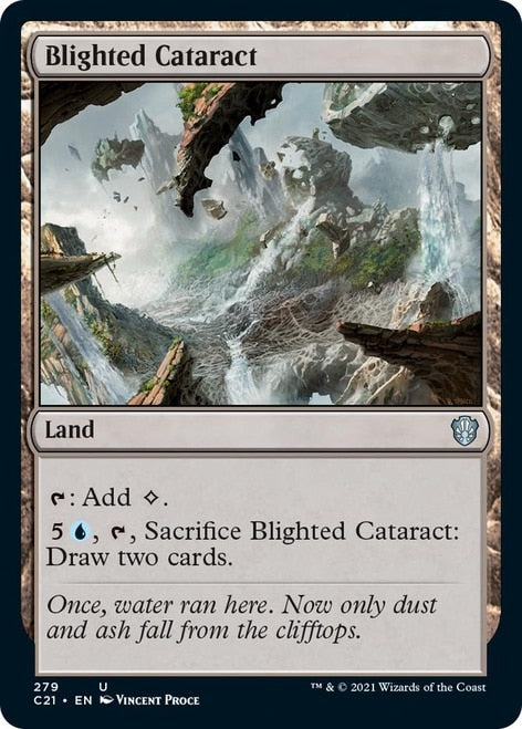 Blighted Cataract [Commander 2021] | Gamers Paradise