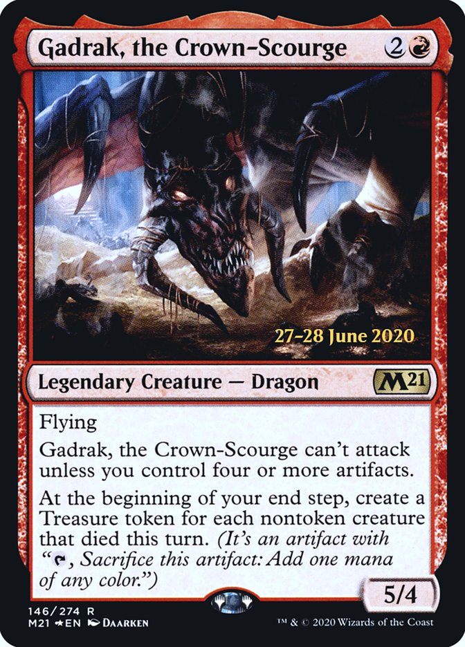 Gadrak, the Crown-Scourge [Core Set 2021 Prerelease Promos] | Gamers Paradise