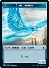 Bird Illusion // Elf Warrior Double-Sided Token [Game Night: Free-for-All Tokens] | Gamers Paradise