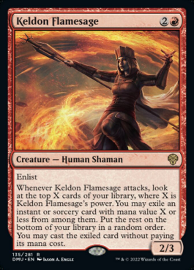 Keldon Flamesage [Dominaria United] | Gamers Paradise