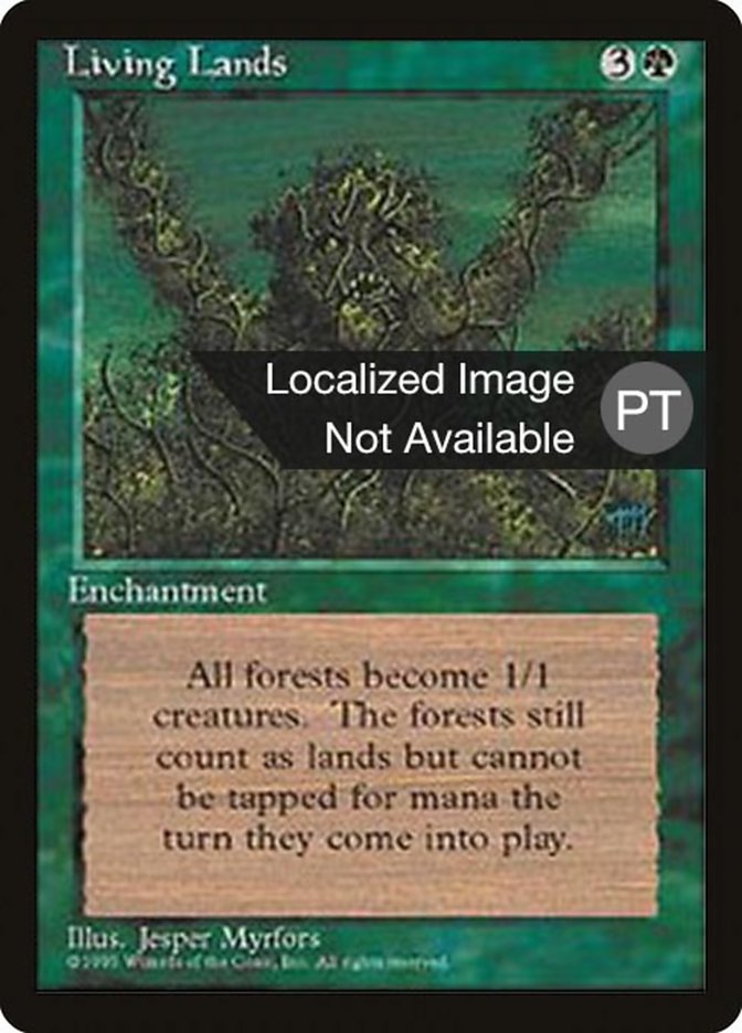 Living Lands [Fourth Edition (Foreign Black Border)] | Gamers Paradise