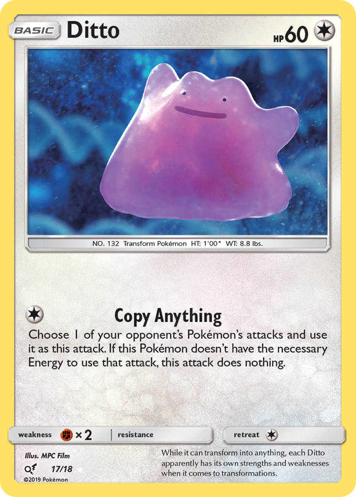 Ditto (17/18) [Sun & Moon: Detective Pikachu] | Gamers Paradise