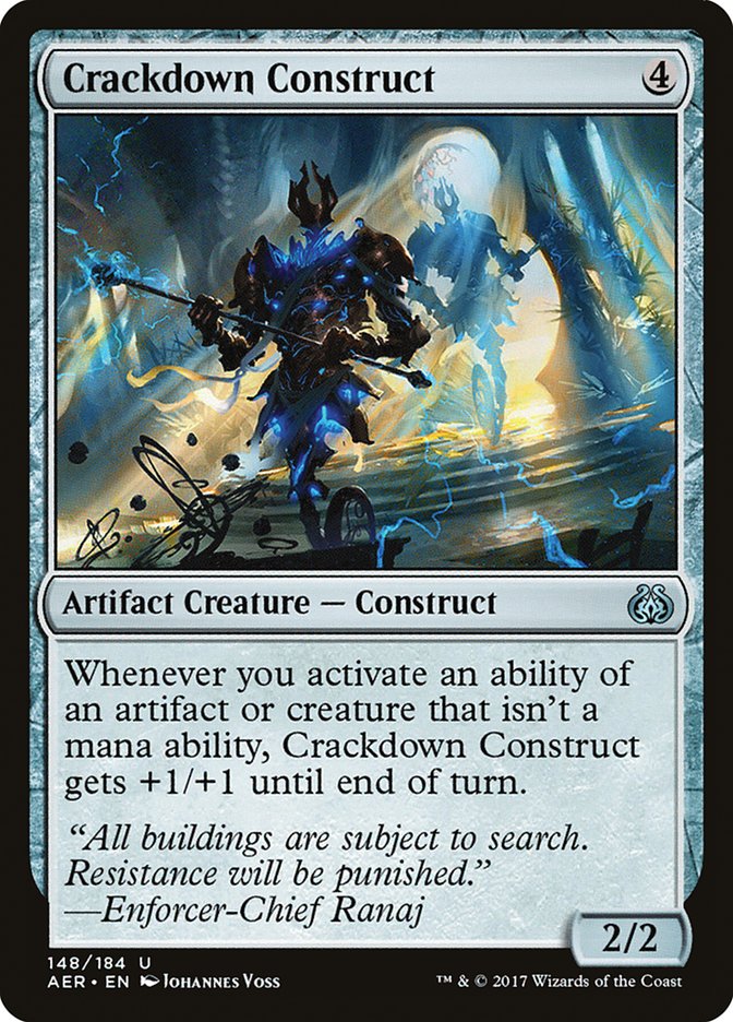 Crackdown Construct [Aether Revolt] | Gamers Paradise