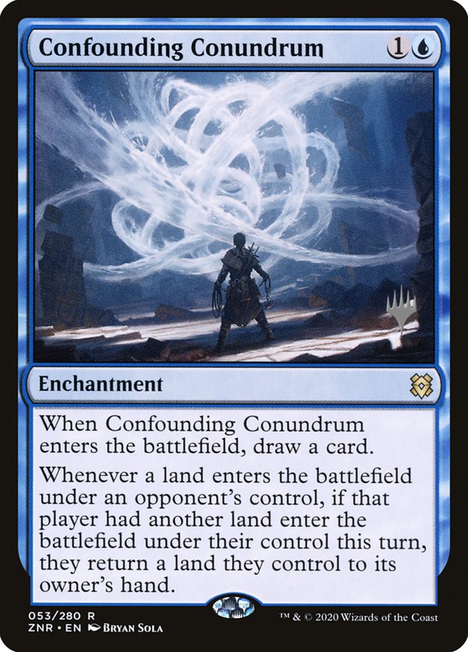 Confounding Conundrum (Promo Pack) [Zendikar Rising Promos] | Gamers Paradise