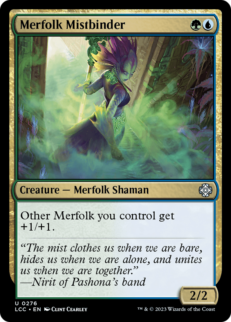 Merfolk Mistbinder [The Lost Caverns of Ixalan Commander] | Gamers Paradise