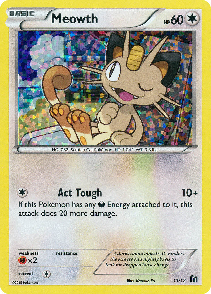 Meowth (11/12) [McDonald's Promos: 2016 Collection] | Gamers Paradise