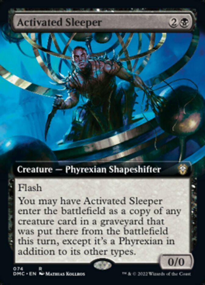 Activated Sleeper (Extended Art) [Dominaria United Commander] | Gamers Paradise
