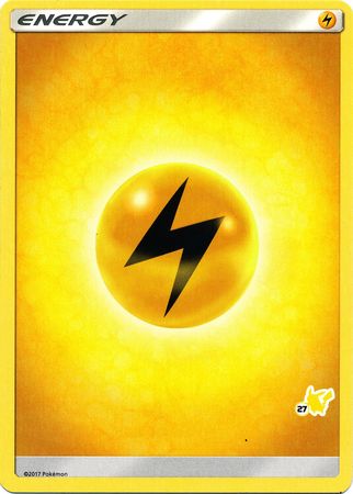 Lightning Energy (Pikachu Stamp #27) [Battle Academy 2020] | Gamers Paradise