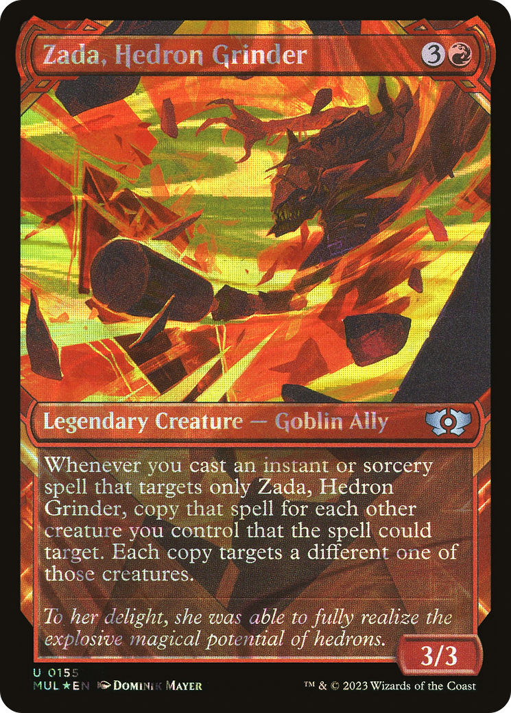 Zada, Hedron Grinder (Halo Foil) [Multiverse Legends] | Gamers Paradise