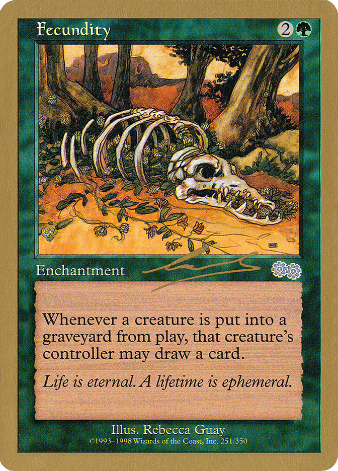 Fecundity (Nicolas Labarre) [World Championship Decks 2000] | Gamers Paradise