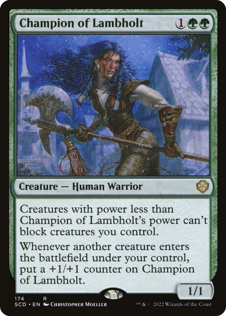 Champion of Lambholt [Starter Commander Decks] | Gamers Paradise