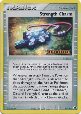 Strength Charm (81/101) (Stamped) [EX: Dragon Frontiers] | Gamers Paradise