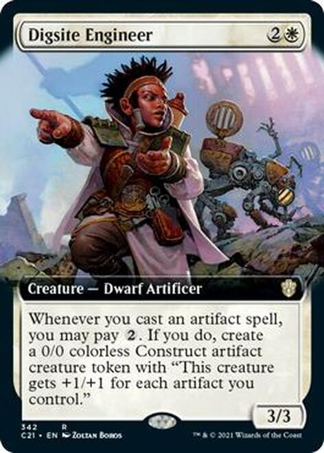 Digsite Engineer (Extended Art) [Commander 2021] | Gamers Paradise