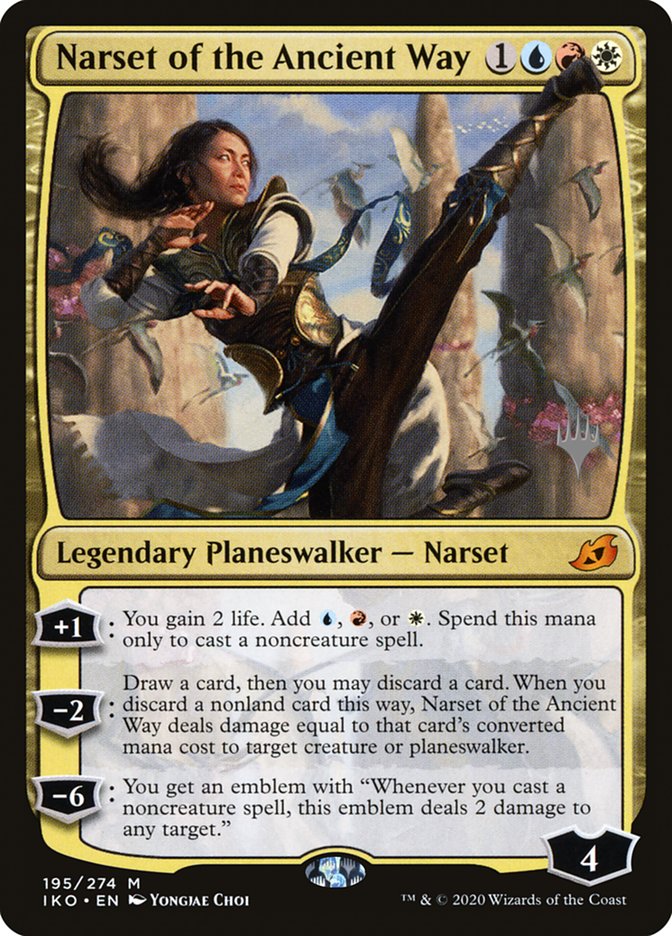 Narset of the Ancient Way (Promo Pack) [Ikoria: Lair of Behemoths Promos] | Gamers Paradise