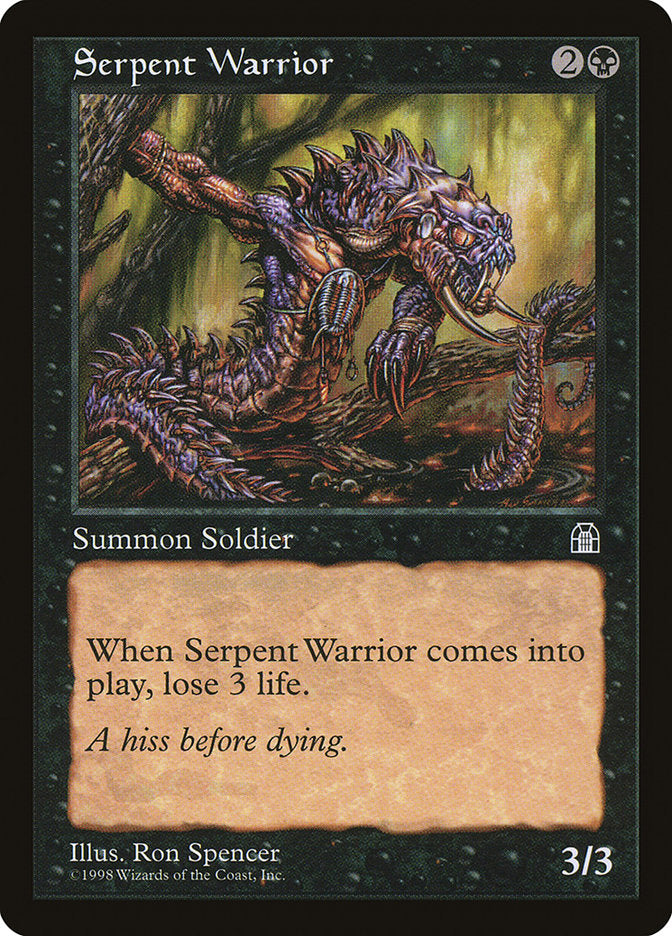 Serpent Warrior [Stronghold] | Gamers Paradise