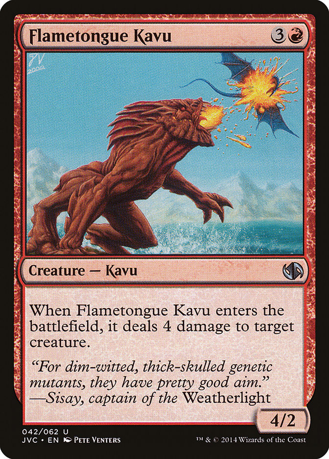 Flametongue Kavu [Duel Decks Anthology] | Gamers Paradise