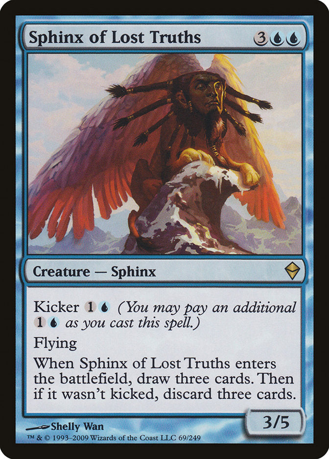 Sphinx of Lost Truths [Zendikar] | Gamers Paradise