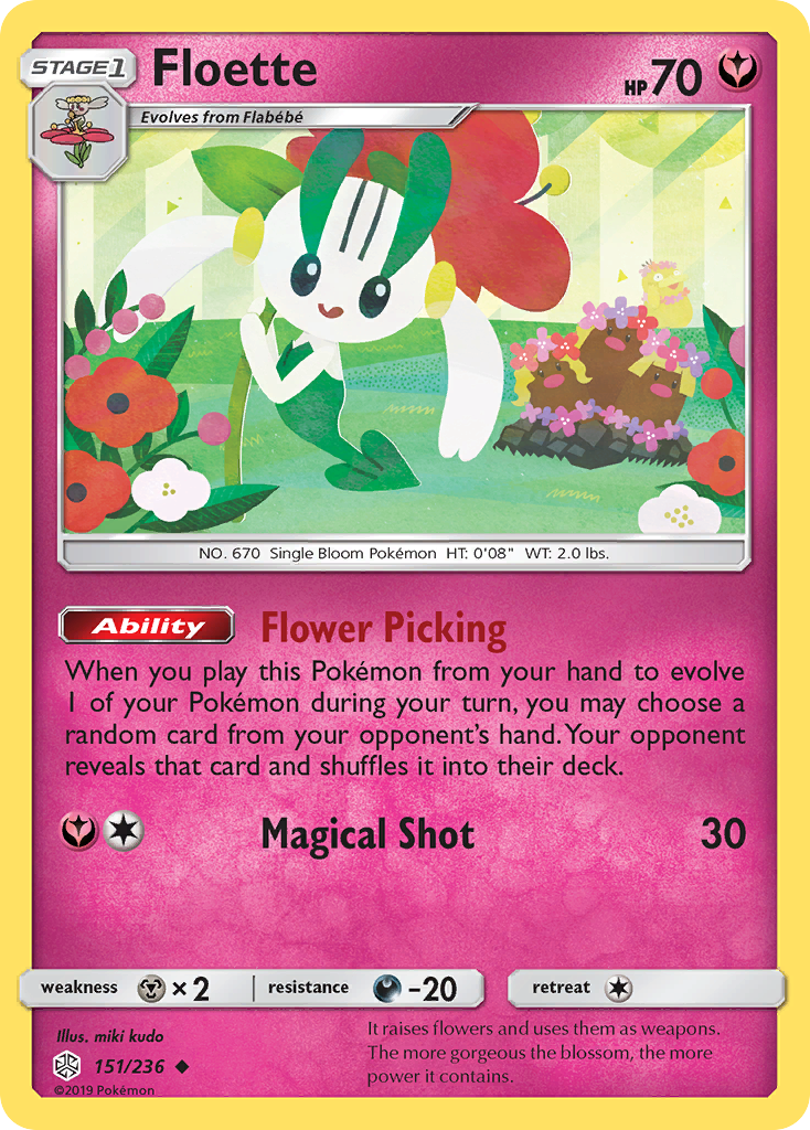 Floette (151/236) [Sun & Moon: Cosmic Eclipse] | Gamers Paradise