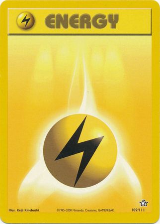 Lightning Energy (109/111) [Neo Genesis Unlimited] | Gamers Paradise